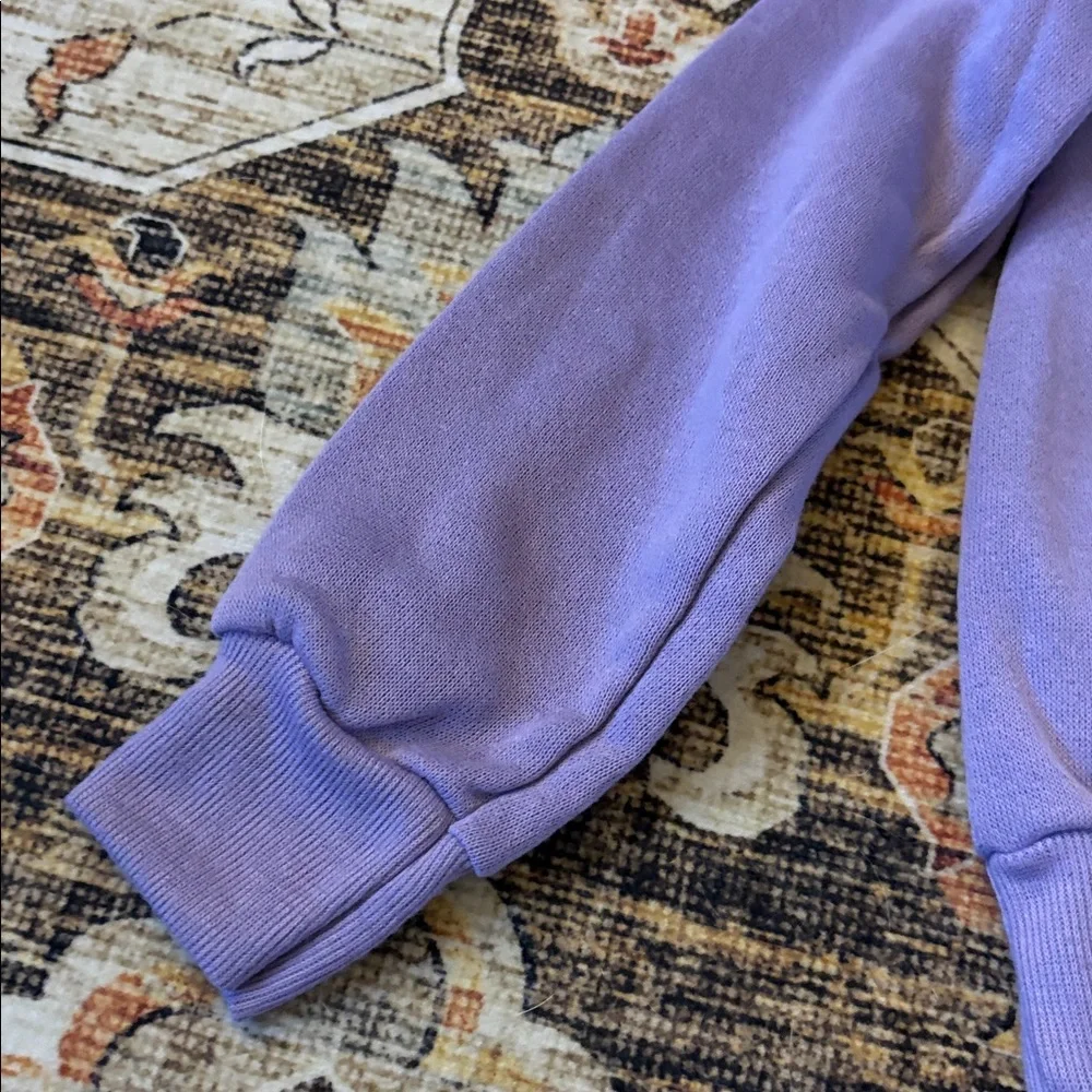 NWT Vintage McKids 80s Purple Sweatshirt sz M